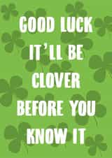 four-leaf clover clover Exams Card 17072 created by SnailMail