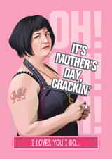 nessa gavin and stacey Mothers Day Card 16767 created by TeHe Gifts