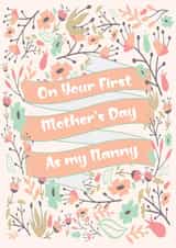 First Mothers Day as my Nanny created by PMPrinted