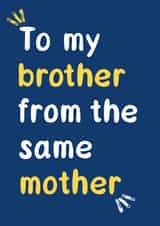 Brother from the same Mother created by Katherine Lynas