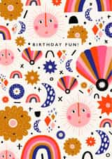 Child cute Birthday Card 21441 created by Printed Picnic