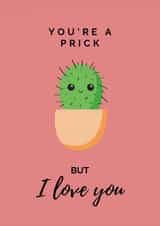 You're a prickly cactus card created by thekhedit