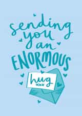 sending enormous Thinking of you Card 21340 created by Jane Katherine Houghton