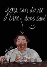 funny cheeky Valentines Day Card 47186 created by Nicole Newbold