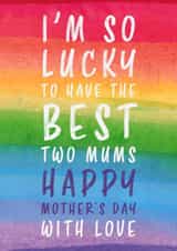 Mums LGBT Mothers Day Card 21003 created by @ard_cards