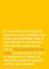 happy birthday heartfelt Birthday Card 21369 created by The Right Lines