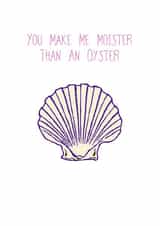 rhyme oyster Valentines Day Card 47146 created by Beauty Queen Cards