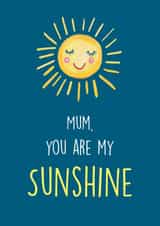 Mum you are my sunshine created by Sally Darby Illustration