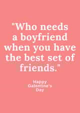 Happy Galentine's Day created by Pique Design