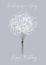 flower bunch Birthday Card 21283 created by Lili's Papers Co.