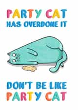 Party Cat created by Drawn to Cats