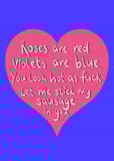 heart love Valentines Day Card 38818 created by Triple Kiss Designs