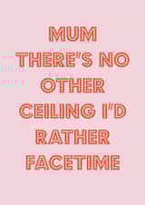 Mum Ceiling Mothers Day Card 41532 created by Nicola Jo