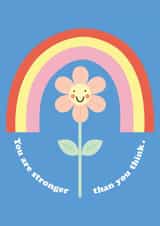 friend rainbow Send A Smile Card 5569 created by Memelou