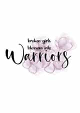 breakup hard times Thinking of you Card 43505 created by Aurora Rose Design