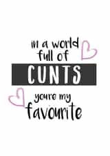 swear curse Card 43507 created by Aurora Rose Design