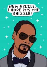 Funny Snoop Dogg New Home Card - New Hizzle - I Hope it's The Shizzle created by Duck & Mustard