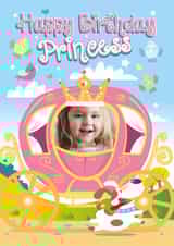 Personalised Birthday Photo Card created by Ryk60 - Child crown Birthday Personalised Photo Card 20854