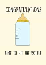 congratulations baby New Baby Card 21496 created by Rachel Trainor