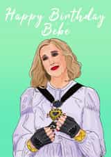 schitts creek moira rose Birthday Card 18668 created by The Queer Store