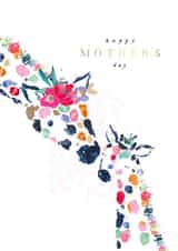 giraffe mum Mothers Day Card 18257 created by Hotchpotch 