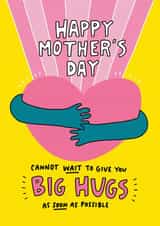 Happy Mother's Day Sending Big Hugs Card created by Angela Chick