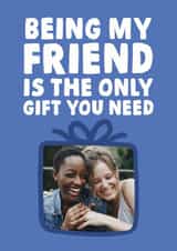Personalised Birthday Photo Card created by Studio Doodles - friend only Birthday Personalised Photo Card 13314