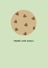 friend-chip friendship Love & Friendship Card 21516 created by Wicked Poodle Prints