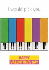 I would pick you (Naked Attraction) Valentine's Day (Female's in Boxes) created by SJS Designs