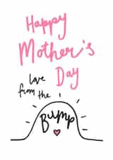 Happy Mother's Day from the Bump Card created by Oops a doodle