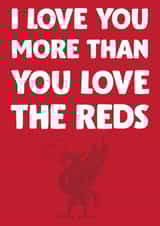 football liverpool Valentines Day Card 16661 created by David Rudd