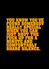 found somebody special Valentines Day Card 46915 created by From Dusk Till Drawn