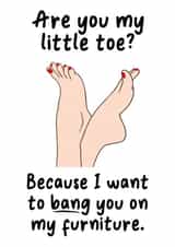 Cheeky chat-up line card created by This is Awesome