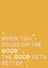 focus on Good Luck Card 21554 created by PopItThere