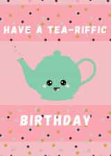 pun tea Birthday Card 21179 created by Margot Hill