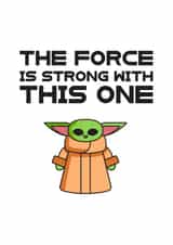 baby yoda star wars Card 40532 created by Jonni Barratt