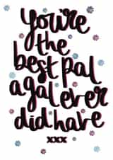 friend best pal Love & Friendship Card 14769 created by Triple Kiss Designs