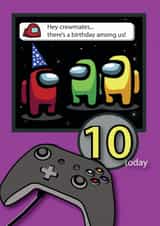 Child 10 Birthday Card 19226 created by Jackie Ponwaye Design