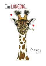 love animals Valentines Day Card 21563 created by Robyn's Portraits
