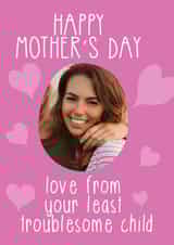 Personalised Mothers Day Photo Card created by Afewhometruths - PC mother Mothers Day Personalised Photo Card 8267