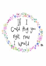 has creator name on hug Send A Smile Card 21572 created by Holly Levell