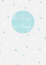 baby shower it's a boy New Baby Card 19813 created by Amber Jane