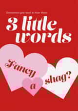 3 little Valentines Day Card 38103 created by Louise Chorley