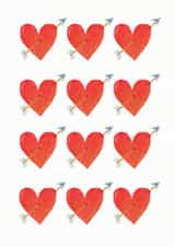 pretty cute Valentines Day Card 20199 created by Studio Zibbz