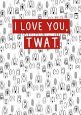 Rude Funny Valentines Day Card 47433 created by Interruptedsloth