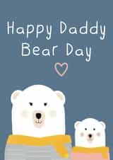 bear cute Father's Day Card 47420 created by Laura Faye Draws