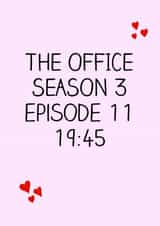 the office steve carrel Valentines Day Card 13932 created by Alys Jones