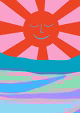 Sunrise Sunset Just because Card 21544 created by Anna 