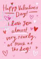 love you Valentines Day Card 19853 created by Sam Wilson