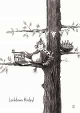 bird animal Birthday Card 23377 created by Catherine Flynn